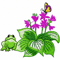 Flowers Embroidery Design 3